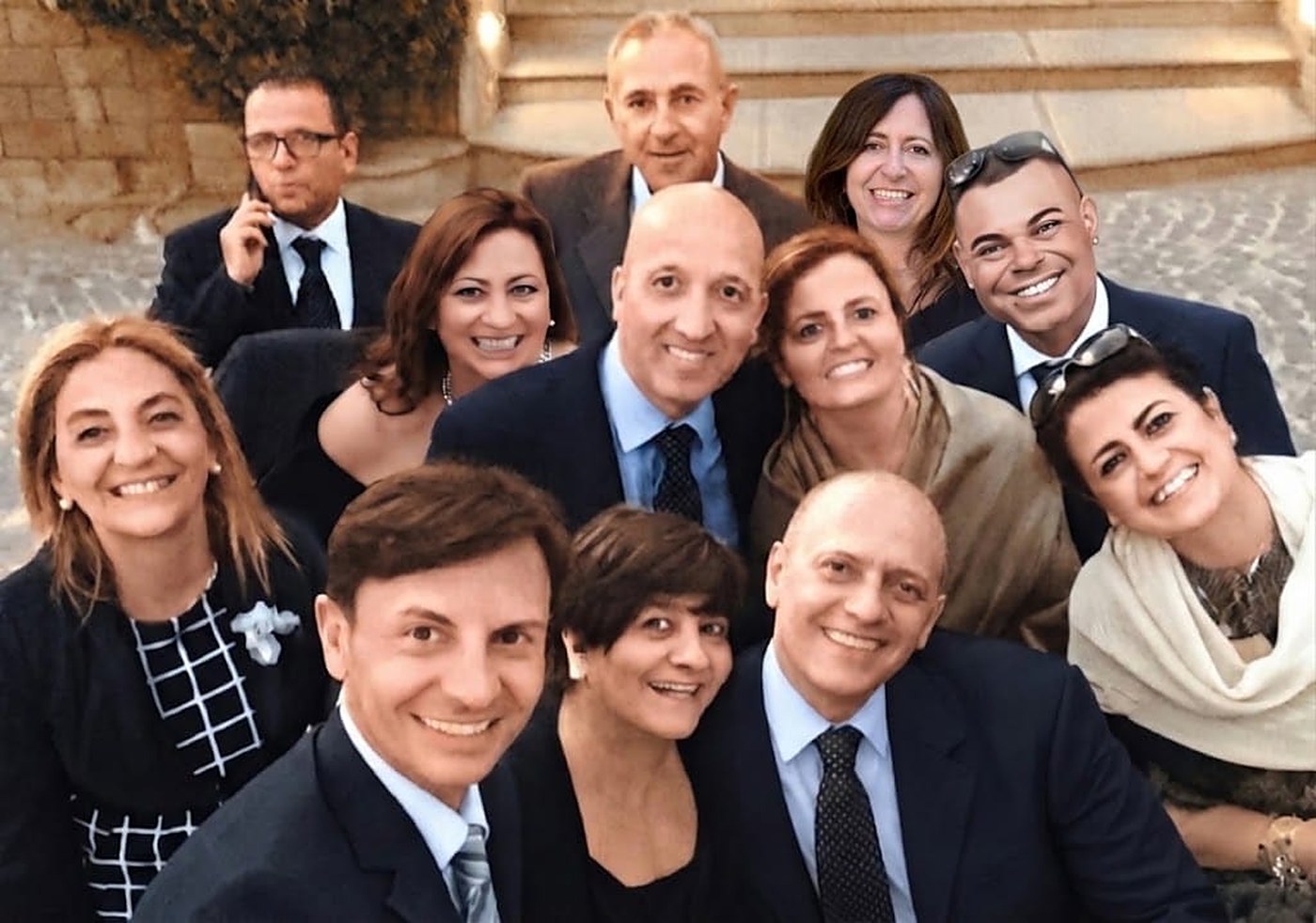 Foto di gruppo per i 60 anni di Ciro